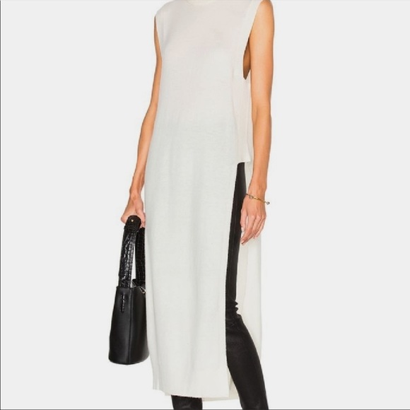 Alexander Wang Sleeveless Cashmere Tunic Sweater - Picture 6 of 7